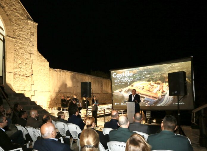 La Diputación culmina la rehabilitación del Castillo de Polop con una inversión de 900.000 euros