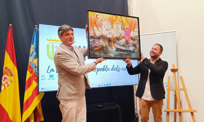 Villajoyosa presenta el cartel anunciador de los Moros y Cristianos 2026 obra del artista Serafín Santiago