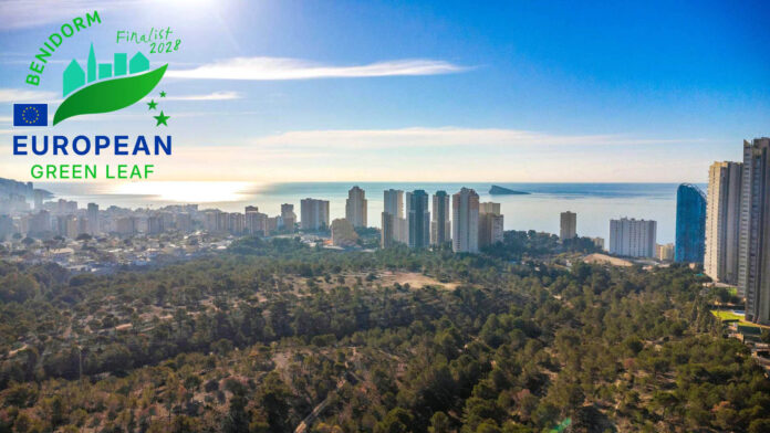 Benidorm, finalista al premio europeo European Green Leaf 2028 por su gestión sostenible