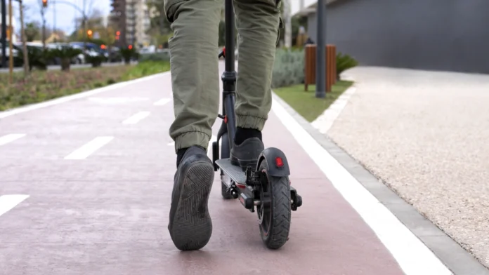 Patinete eléctrico/Banco de imágenes