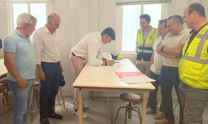 Villajoyosa inicia las obras del nuevo acceso al IES Marcos Zaragoza con vial, rotonda y carriles bici