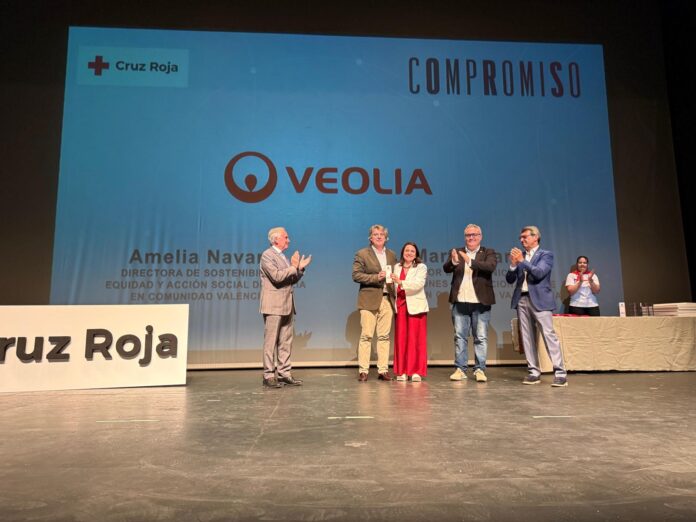 La colaboración entre Veolia y Cruz Roja, reconocida en el Día Mundial de la Cruz Roja
