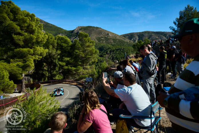 El Castell de Guadalest se convierte en epicentro del motor con el Campeonato Autonómico de Montaña