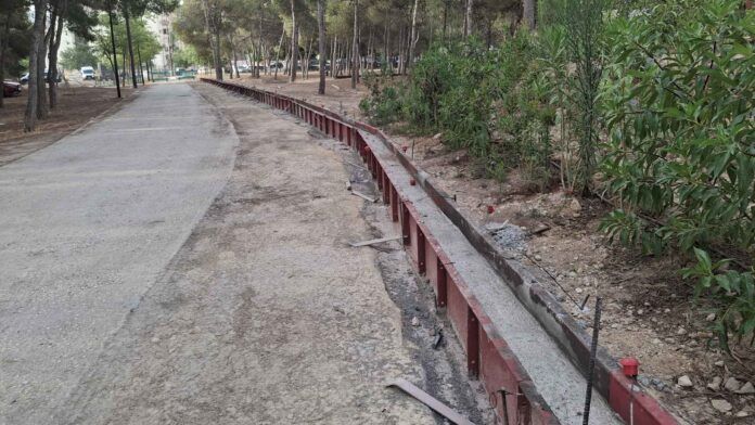 Benidorm acelera las obras de la Séquia Mare con el cerramiento del albergue juvenil