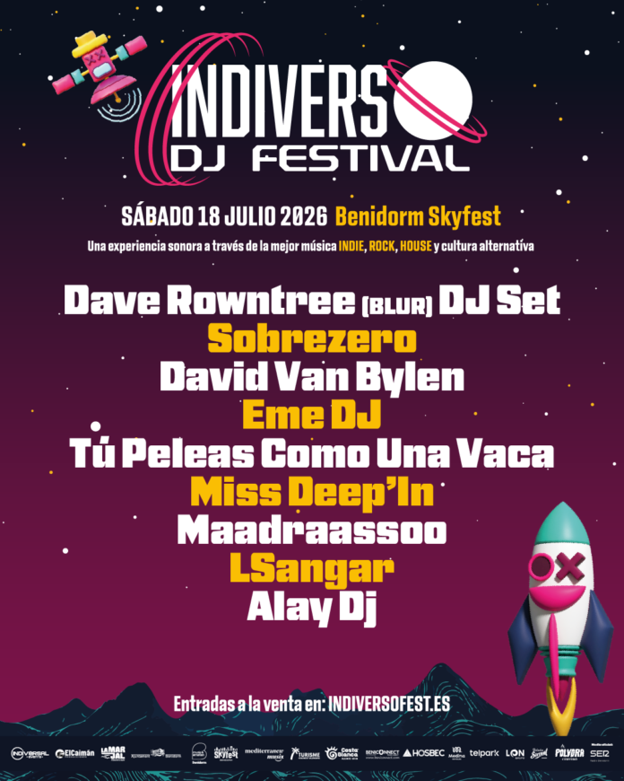 Benidorm se cita con el indie y la electrónica en Indiverso DJ Festival