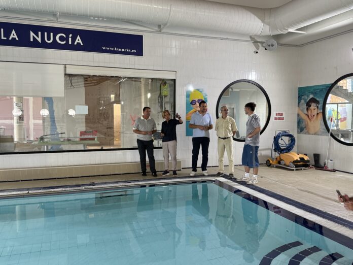 La Piscina Climatizada de La Nucía encara la recta final de su reforma y reabrirá en septiembre/Ayuntamiento de La Nucía