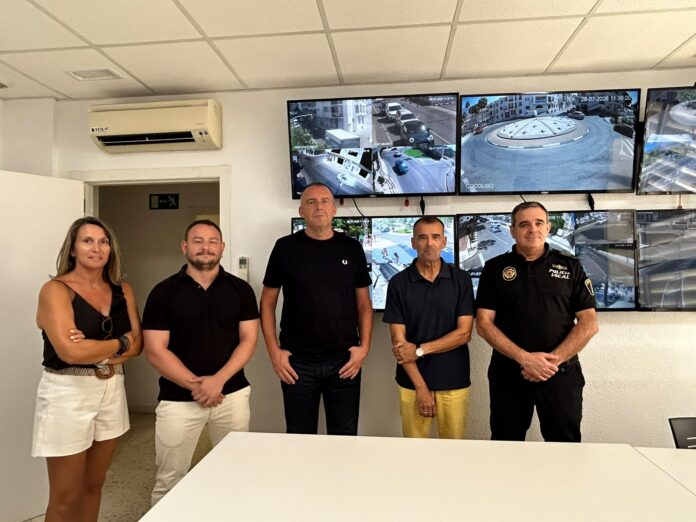 Nuevo sistema de videovigilancia /Fuente: Ayuntamiento de Altea