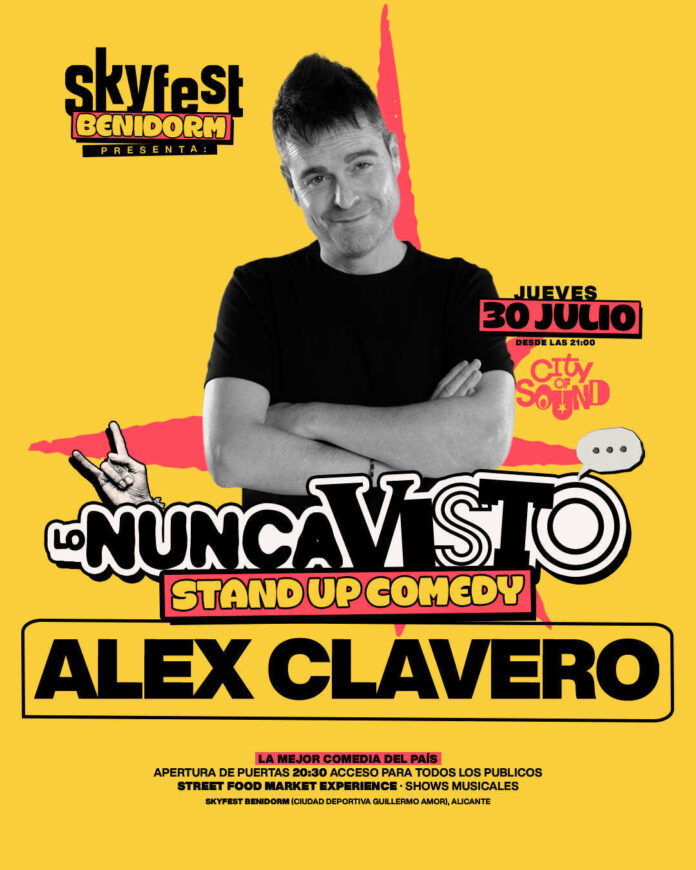 Alex Clavero, Lo Nunca Visto /Fuente: SkyFest Benidorm