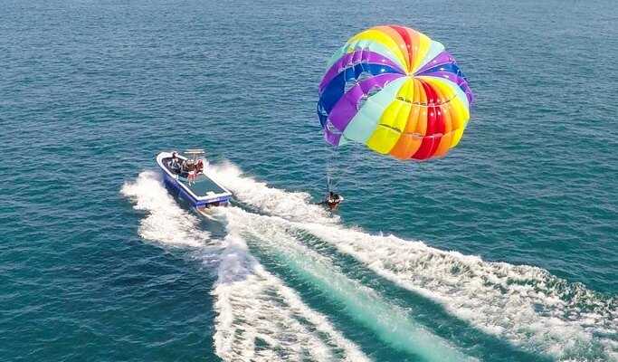 Actividad Parasailing en Benidorm / Fuente: Comunitat Valenciana