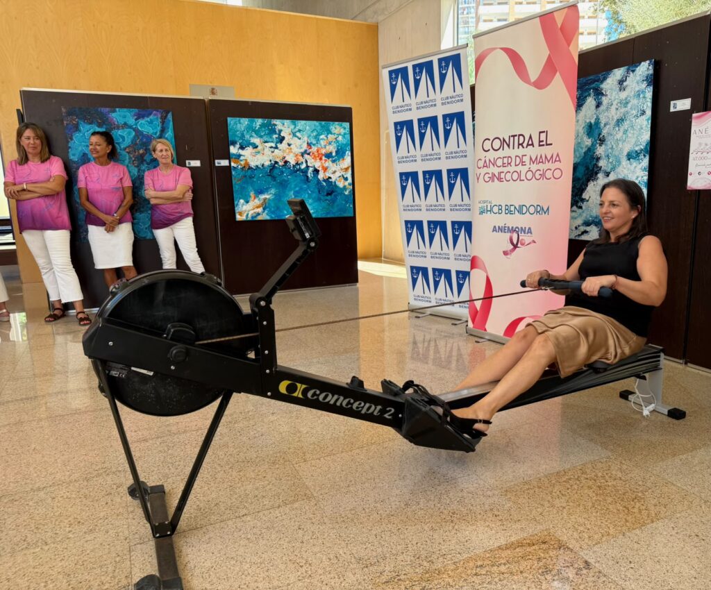 De Benidorm al mundo: Anémona rema para financiar tratamientos contra el cáncer de mama de cinco mujeres