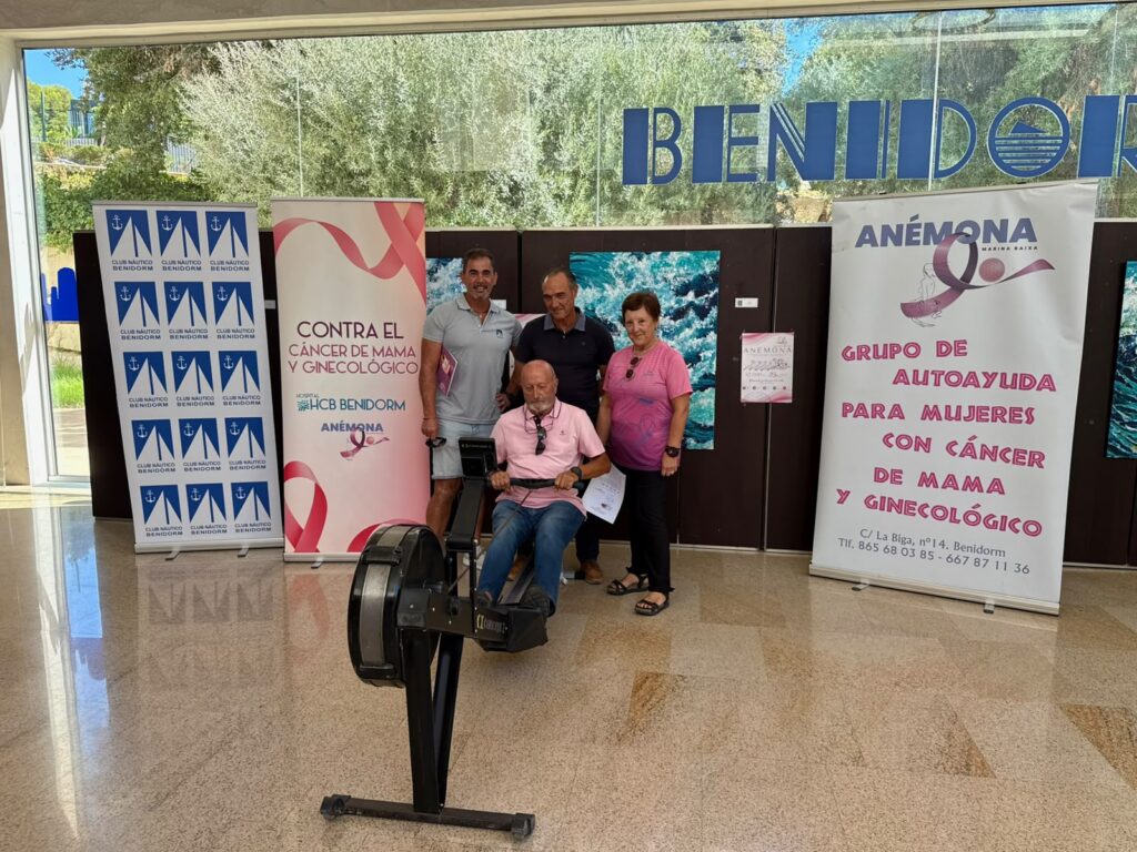 De Benidorm al mundo: Anémona rema para financiar tratamientos contra el cáncer de mama de cinco mujeres
