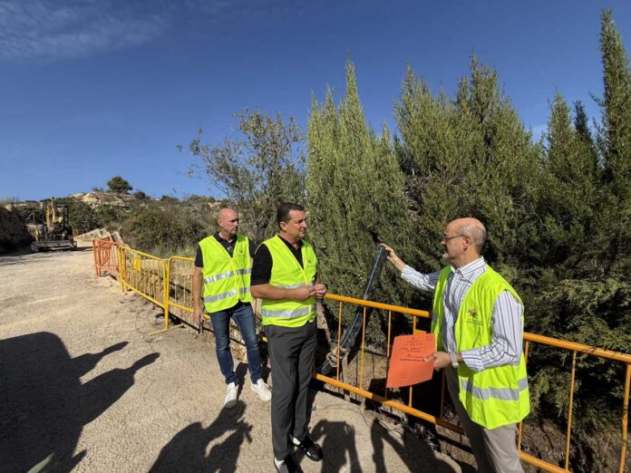 Obras Camí del Campisano La Nucía