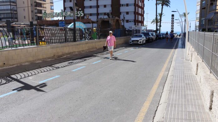 Avenida Periodista Emilio Romero previa a la obra de remodelación