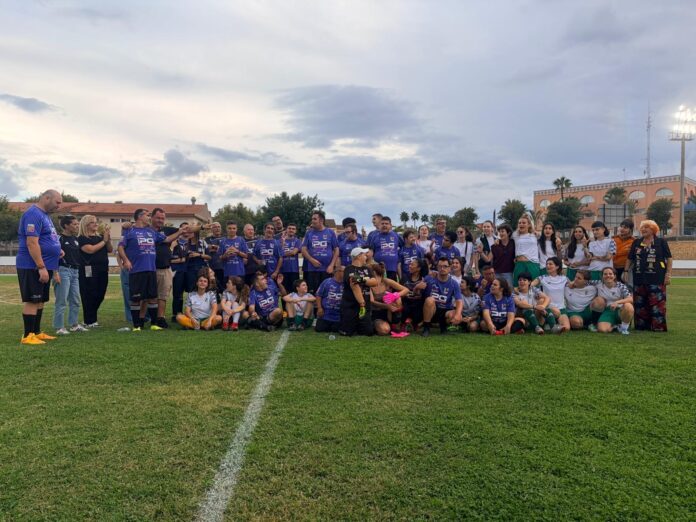 Partido amistoso Titanes Sin Barreras y Ciruelas Claudias