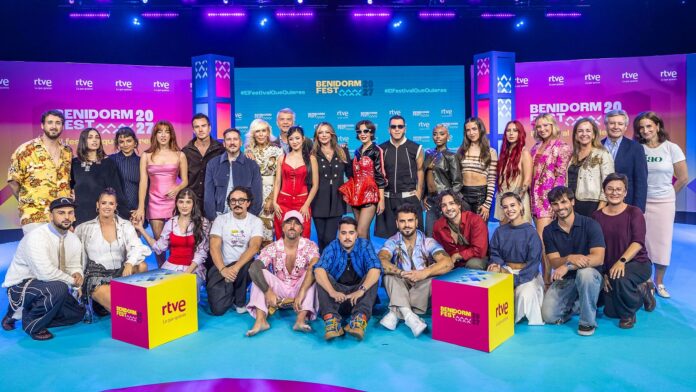 Presentación de los finalistas al Benidorm Fest 2027 (RTVE)