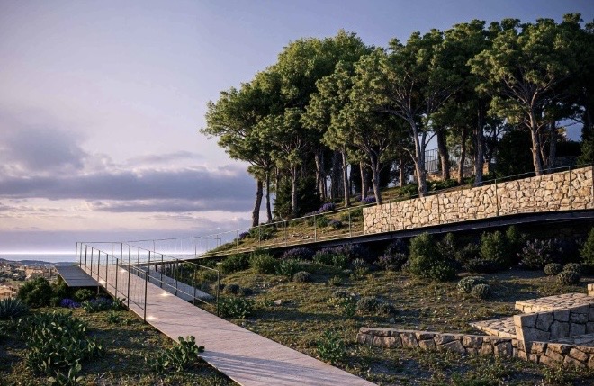 Obras sendero Ermita de Finestrat