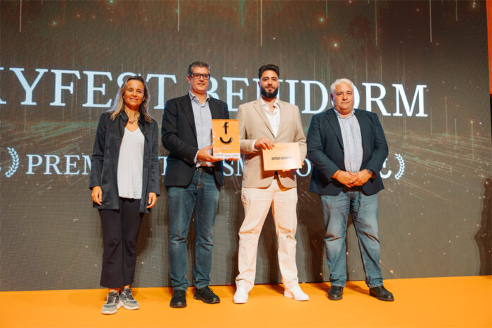 SkyFest Benidorm premiado como ejemplo de festival de gran formato en los Premios Fotur 2026 / Fuente: Skyfest Benidorm